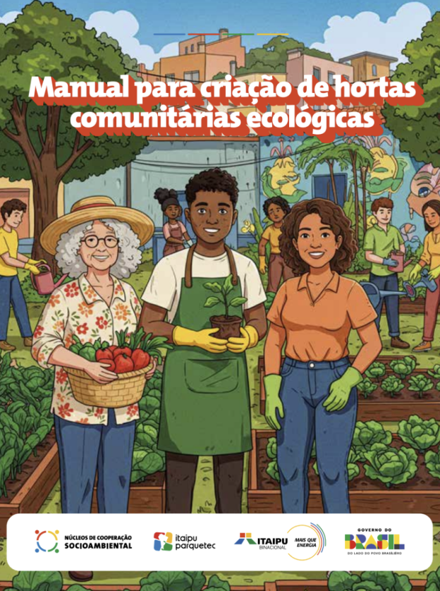 Manual para criação de hortas comunitárias ecológicas